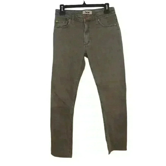 𝅺acne STUDIOS FLEX/ZICK GRAY JEANS DENIM SIZE 28/34 - Picture 2 of 9